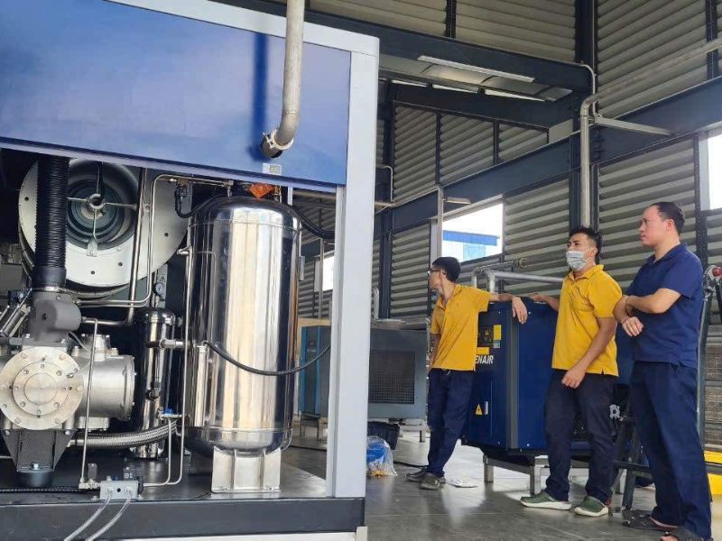 Lựa chọn máy nén khí công nghiệp công suất lớn của thương hiệu uy tín, công suất phù hợp với nhu cầu sử dụng và ngân sách doanh nghiệp
