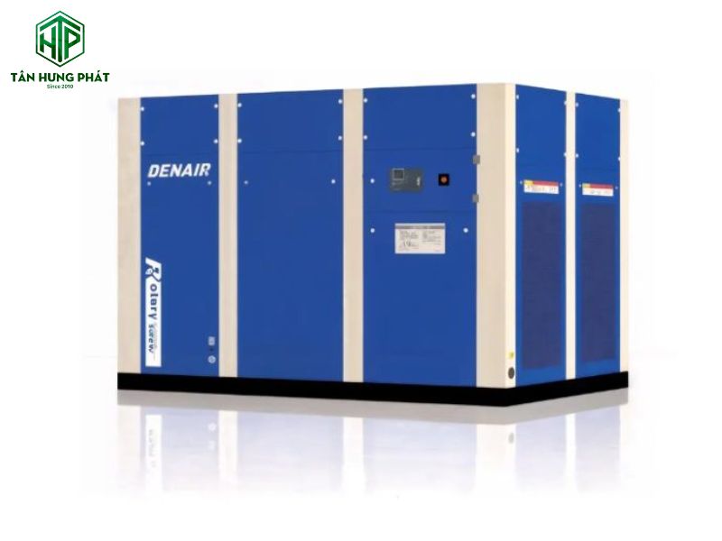 Máy nén khí trục vít thấp áp giúp tiết kiệm năng lượng đáng kể so với việc sử dụng máy nén khí thông thường rồi giảm áp suất