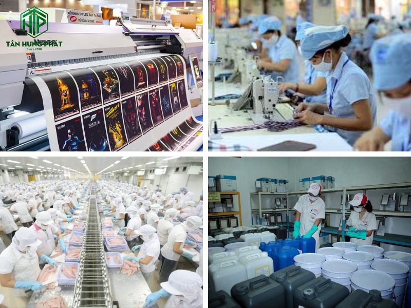 Máy nén khí còn có mặt trong nhiều ngành khác như in ấn, dệt may, thực phẩm, hóa chất và môi trường