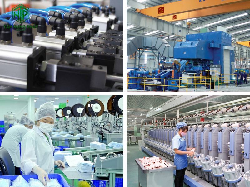 Máy nén khí trục vít 22kW sử dụng trong nhiều lĩnh vực như điện tử, hóa chất, cao su và bao bì