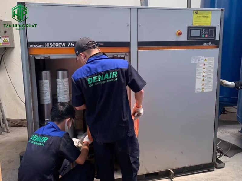 Máy nén khí bị quá nhiệt là một lỗi nguy hiểm, có thể làm hỏng các bộ phận bên trong máy