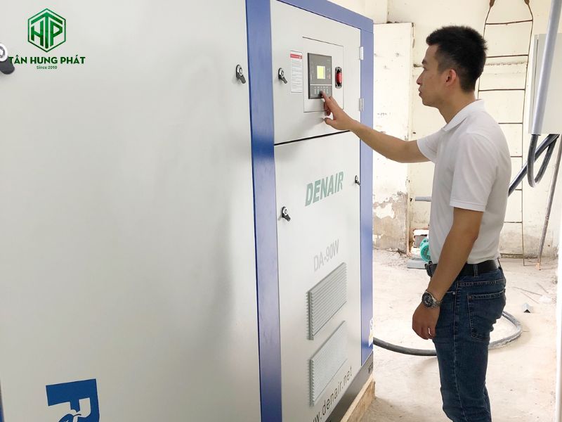 Máy nén khí phát âm thanh lạ là dấu hiệu của một vấn đề bên trong máy nén khí