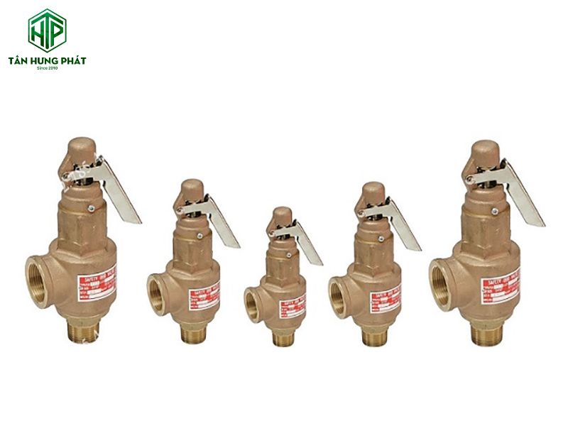 Van an toàn tay giật nối ren có thiết kế đơn giản với tay giật tiện lợi, dễ sử dụng